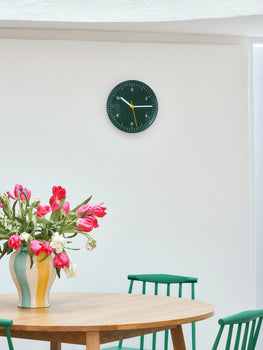 Wall Clock by HAY - Dark Green