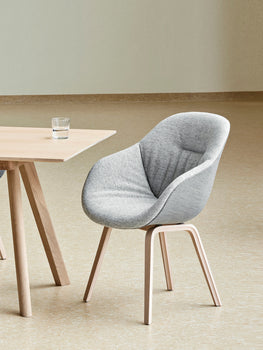 About A Chair AAC 123 Soft Duo by HAY - Front - Hallingdal 65 116 / Back - Remix 3 133