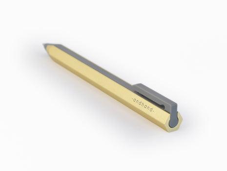 Core Retractable Pen by Andhand - Gold Lustre