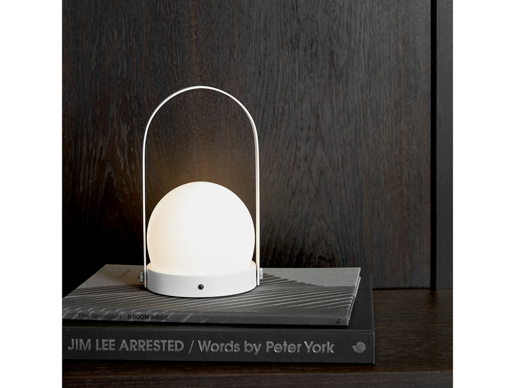 White Carrie Lamp by Menu