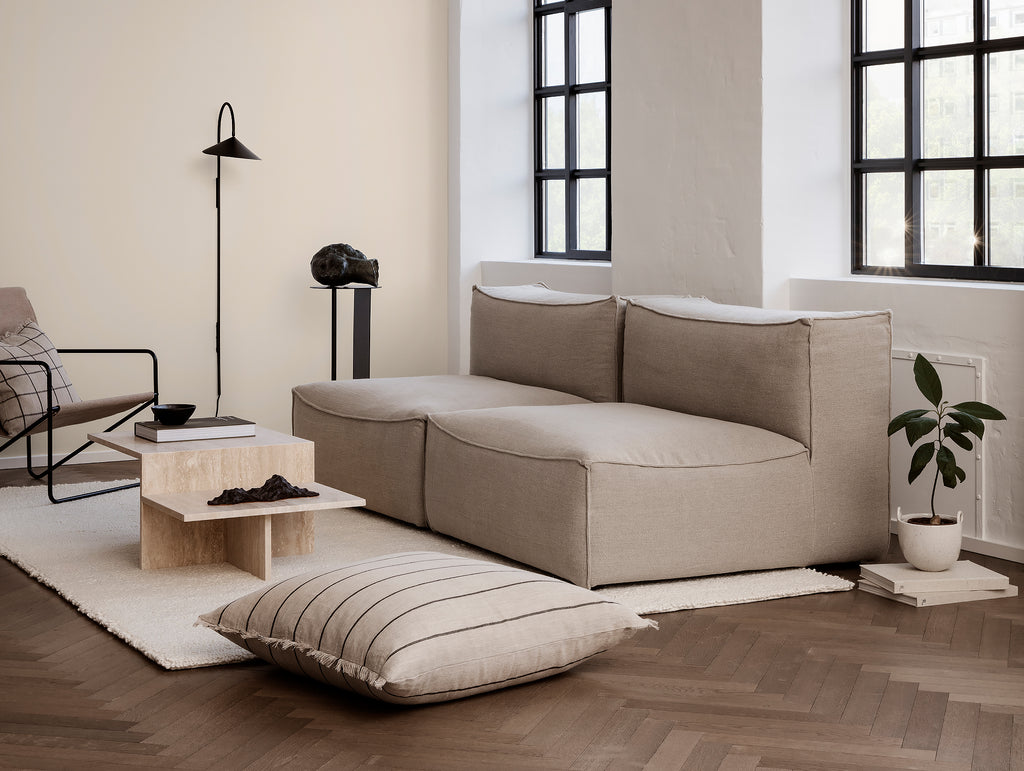 Catena 2-Seater Modular Sofa in Rich Linen by Ferm Living