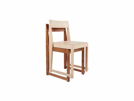Chair 01 by Frama - Warm Brown Oiled Solid Birch