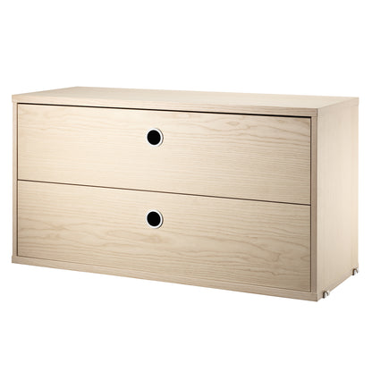 String System Drawers - Wide - Ash