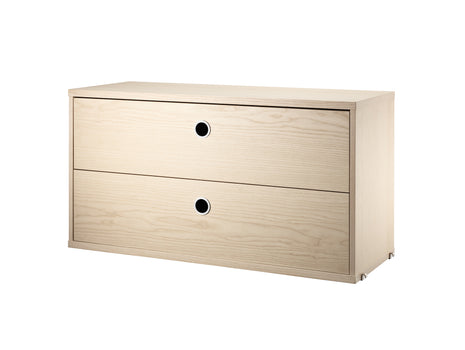 String System Drawers - Wide - Ash