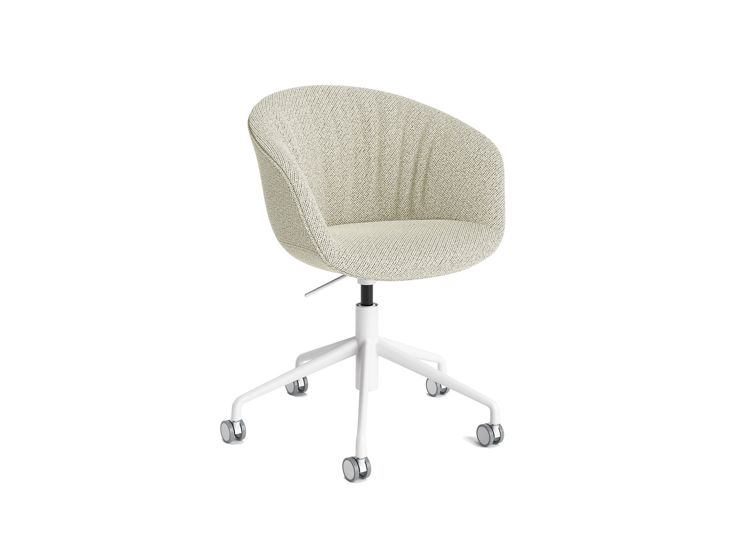 About A Chair AAC 53 Soft by HAY - Coda 100 / White Powder Coated Aluminium
