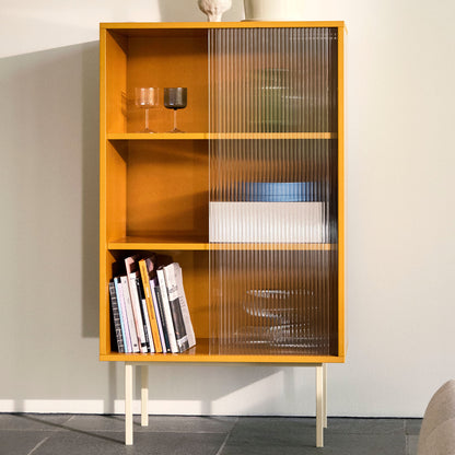 Tall Colour Cabinet by HAY - Yellow