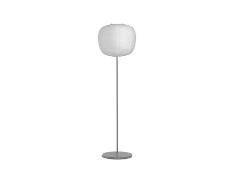 Common Floor Lamp by HAY - Peach / Summit Grey Stem / Grey Terrazzo Base