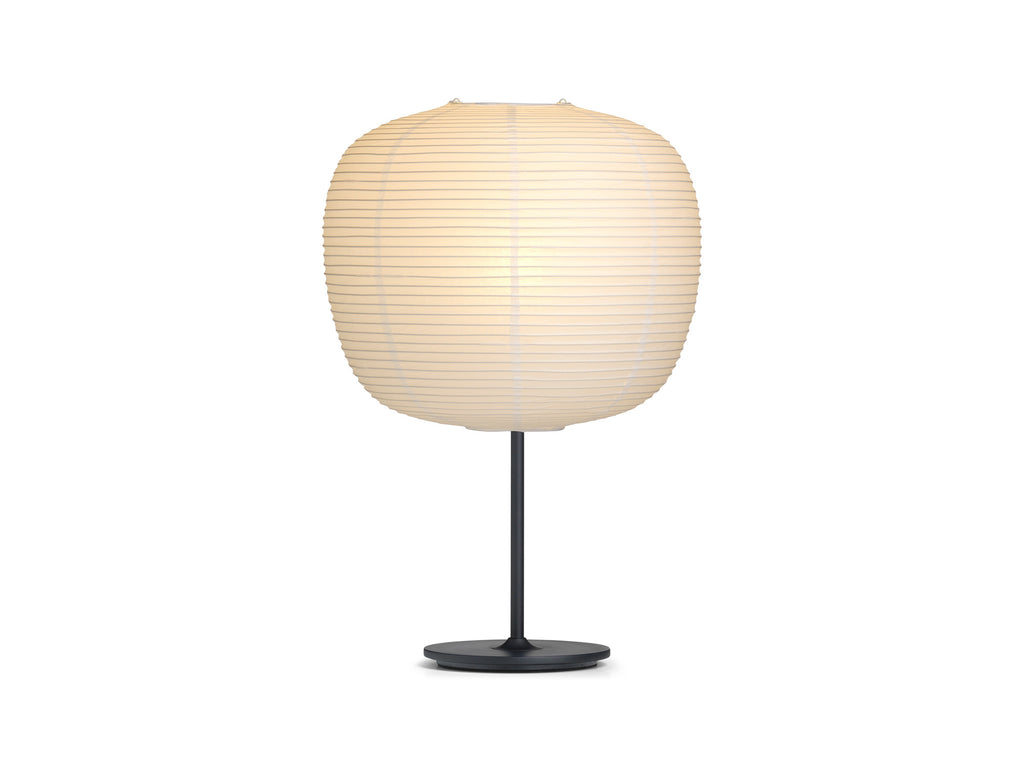 Common Table Lamp by HAY - Peach Shade / Soft Black Stem / Black Steel Base