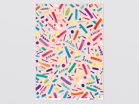 'Confetti' Wrapping Paper by Wrap