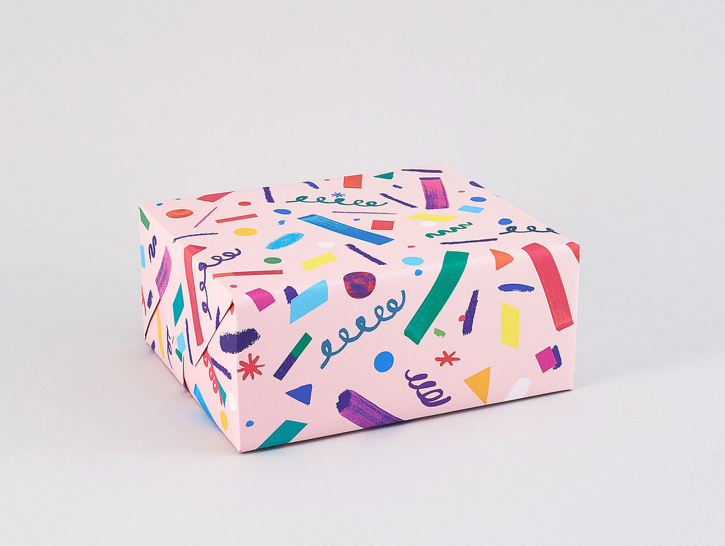 Confetti Wrapping Paper by Wrap