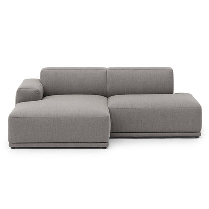 Connect Soft 2-Seater Modular Sofa by Muuto - Configuration 3 / Re-wool 128