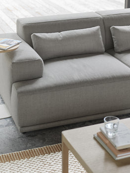 Connect Soft Corner Modular Sofa by Muuto - rewool 128