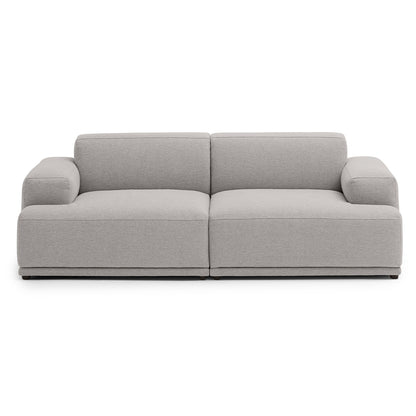 Connect Soft 2-Seater Modular Sofa by Muuto - Configuration 1 / Clay 12