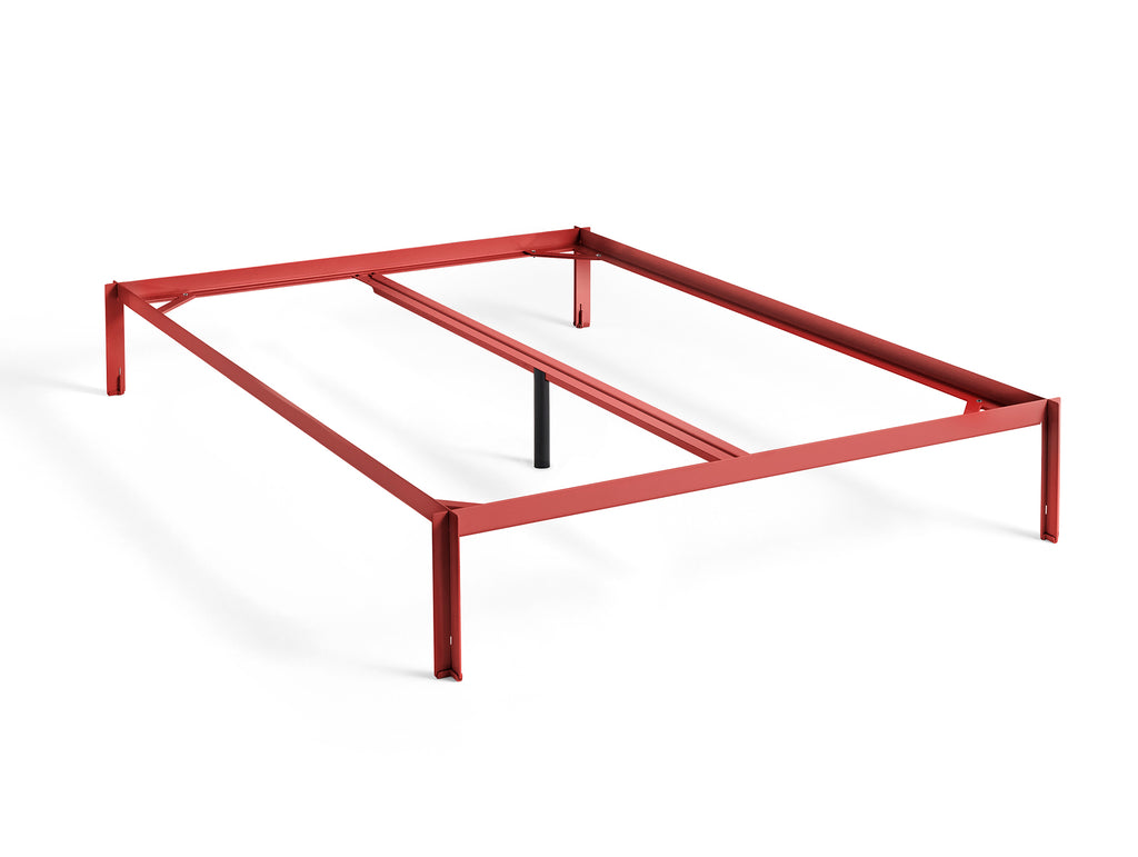 Connect Bed by HAY - Double Size Bed (W 140 x L 200 cm) / Maroon Red