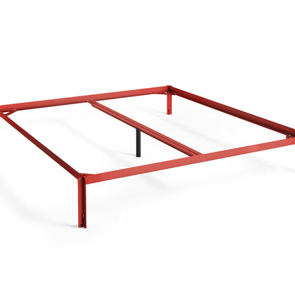 Connect Bed by HAY - Super King Size Bed (W 180 x L 200 cm) / Marron Red