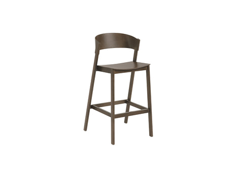 Cover Counter Stool by Muuto - Stained Dark Brown  