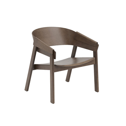 Cover Lounge Chair by Muuto - Dark Stained Oak 
