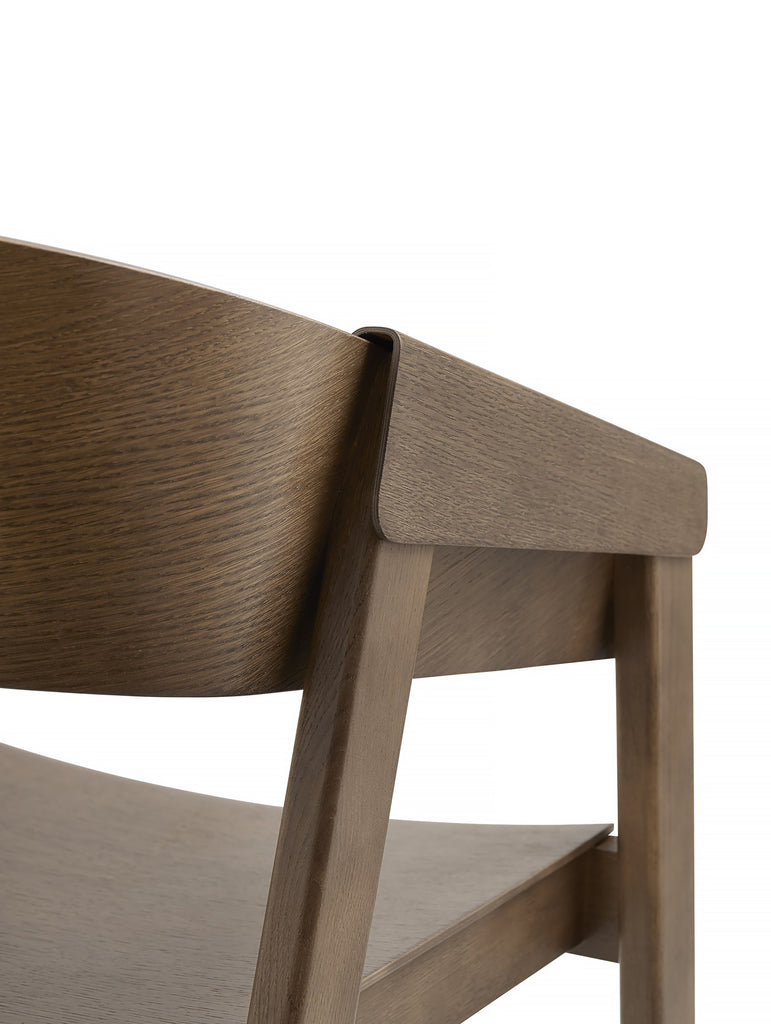 Muuto Cover Chair Detail - Dark Stained Oak