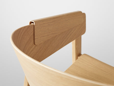 Natural Oak Cover Armchair by Muuto