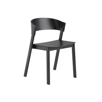 Black Cover Side Chair by Muuto