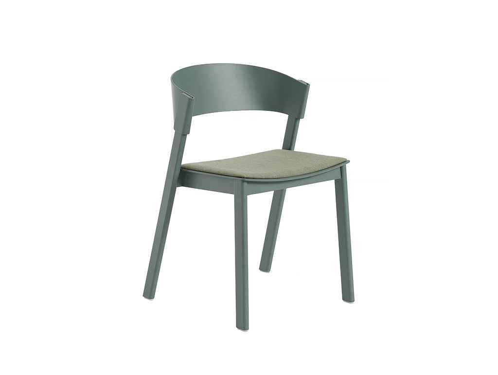 Green Oak and Remix 933 Cover Side Chair by Muuto