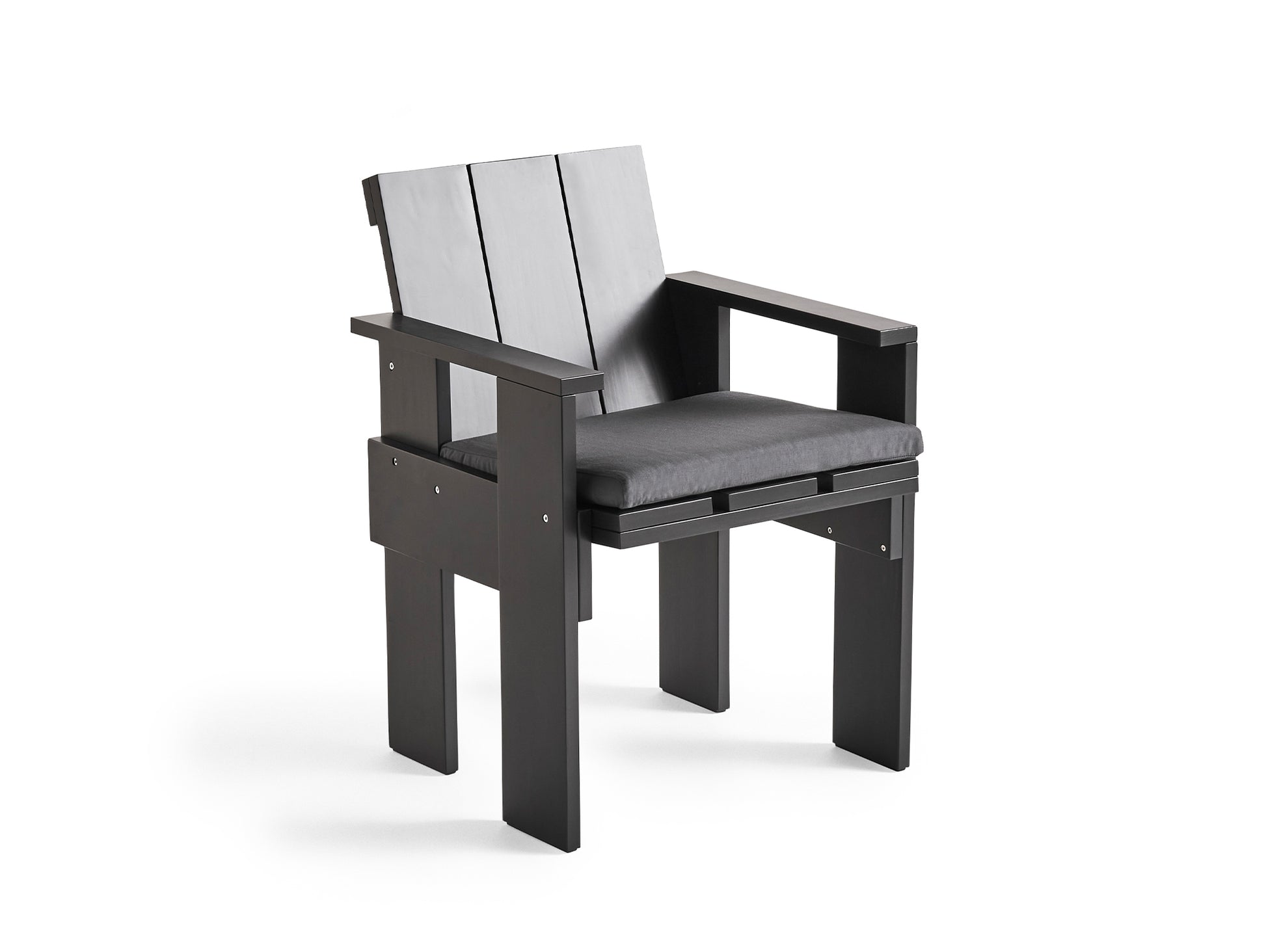 Crate Dining Chair Seat Cushion by HAY - Anthracite