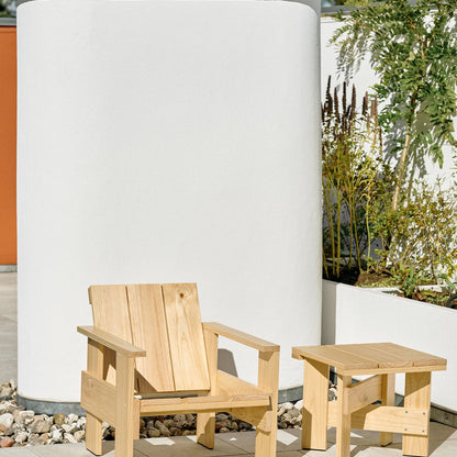 HAY Crate Lounge Chair  - Lacquered Pinewood