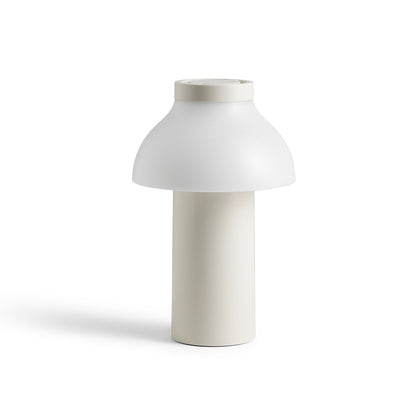 Cream White PC Portable Lamp by HAY