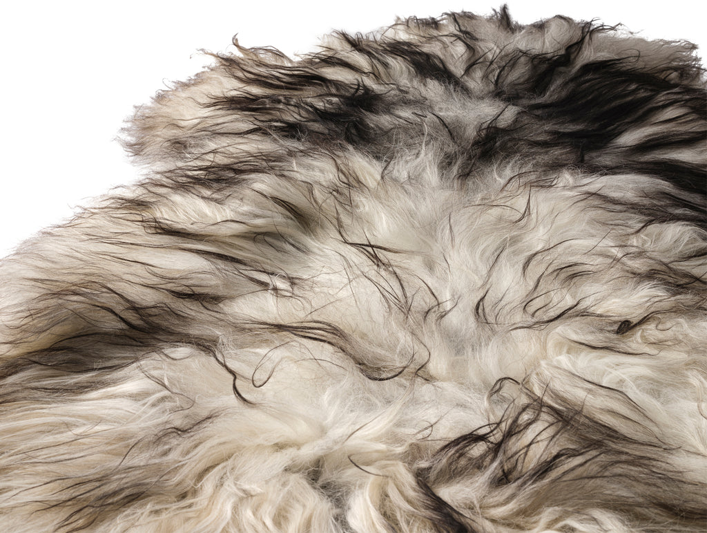 Cuero Long-haired Sheepskin - Natural Grey