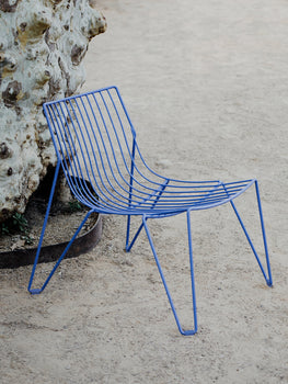 Tio Easy Chair by Massproductions -  Overseas Blue