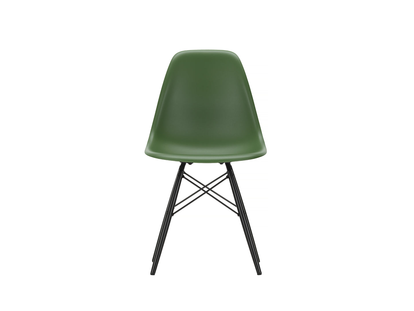 Vitra Eames DSW Plastic Side Chair - Forest 48
