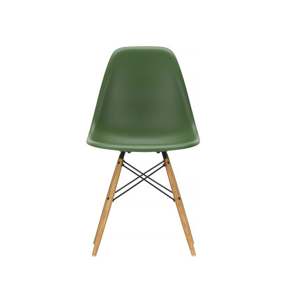Vitra Eames DSW Plastic Side Chair - Forest 48 / Golden Ash