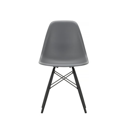 Vitra Eames DSW Plastic Side Chair - Granite Grey 56