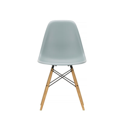 Vitra Eames DSW Plastic Side Chair - Light Grey / Golden Ash