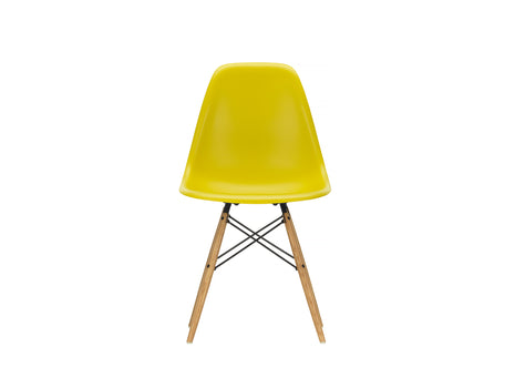 Vitra Eames DSW Plastic Side Chair - Mustard 34 / Golden Ash