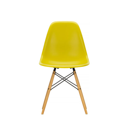 Vitra Eames DSW Plastic Side Chair - Mustard 34
