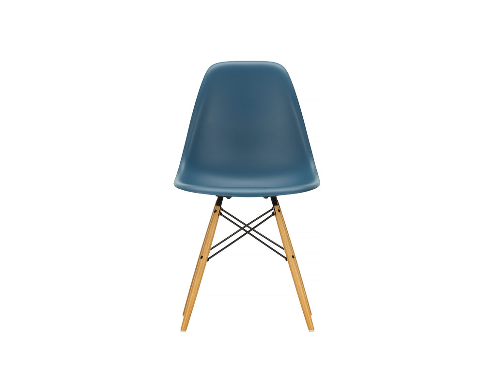 Vitra Eames DSW Plastic Side Chair - Sea Blue 83