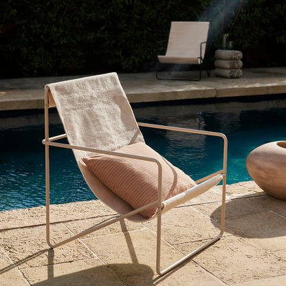 Desert Lounge Chair - Cloud / Cashmere Frame