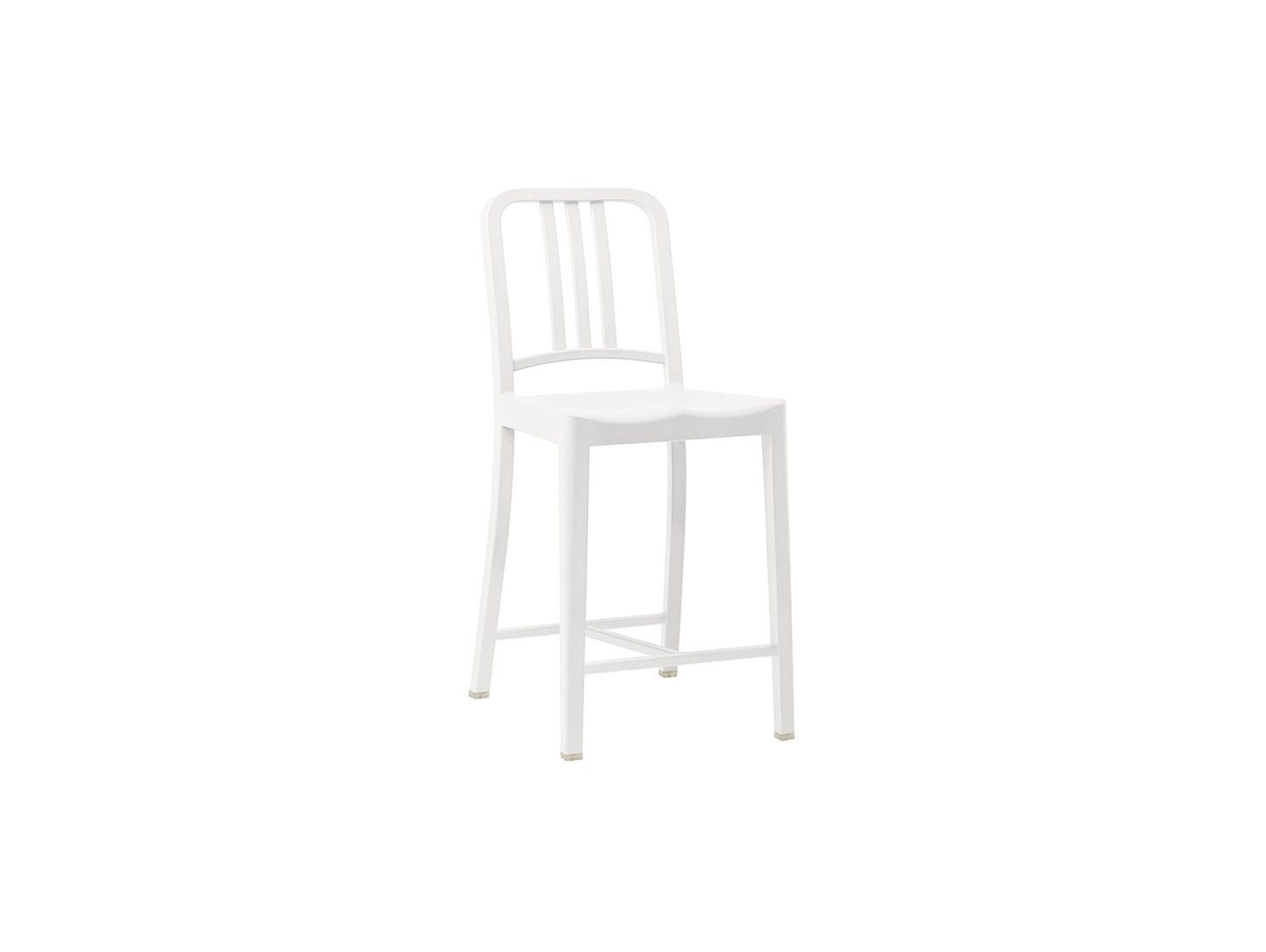 111 Navy Counter Stool by Emeco -  Snow