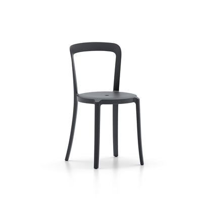 On & On Chair - Recycled Plastic Seat by Emeco / Black