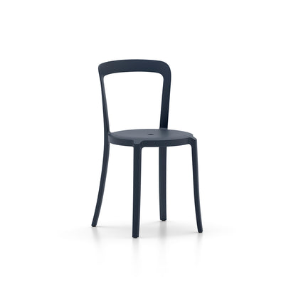 On & On Chair - Recycled Plastic Seat by Emeco / Dark Blue