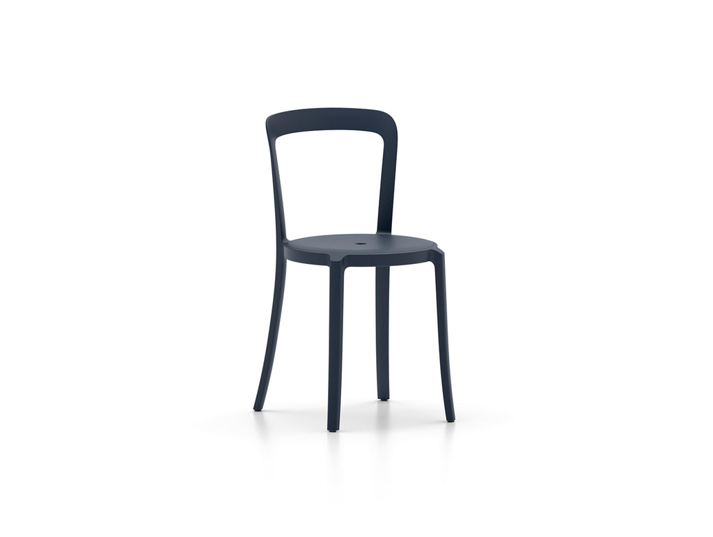 On & On Chair - Recycled Plastic Seat by Emeco / Dark Blue