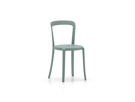 On & On Chair - Recycled Plastic Seat by Emeco / Light Blue