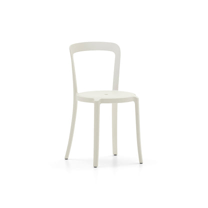 On & On Chair - Recycled Plastic Seat by Emeco / White