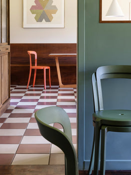 On & On Chair - Recycled Plastic Seat by Emeco