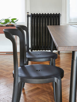 On & On Chair - Recycled Plastic Seat by Emeco / Black