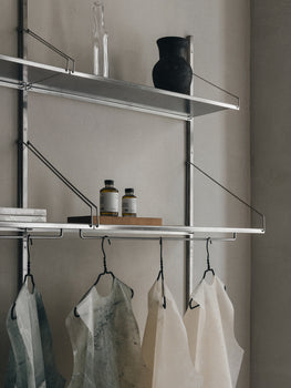 Shelf Library Stainless Steel Add-ons by Frama