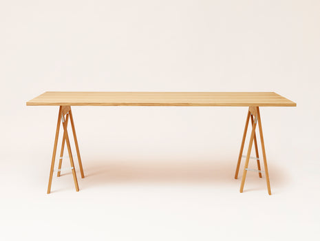 Linear Tabletop - Oiled Oak - by Form & Refine