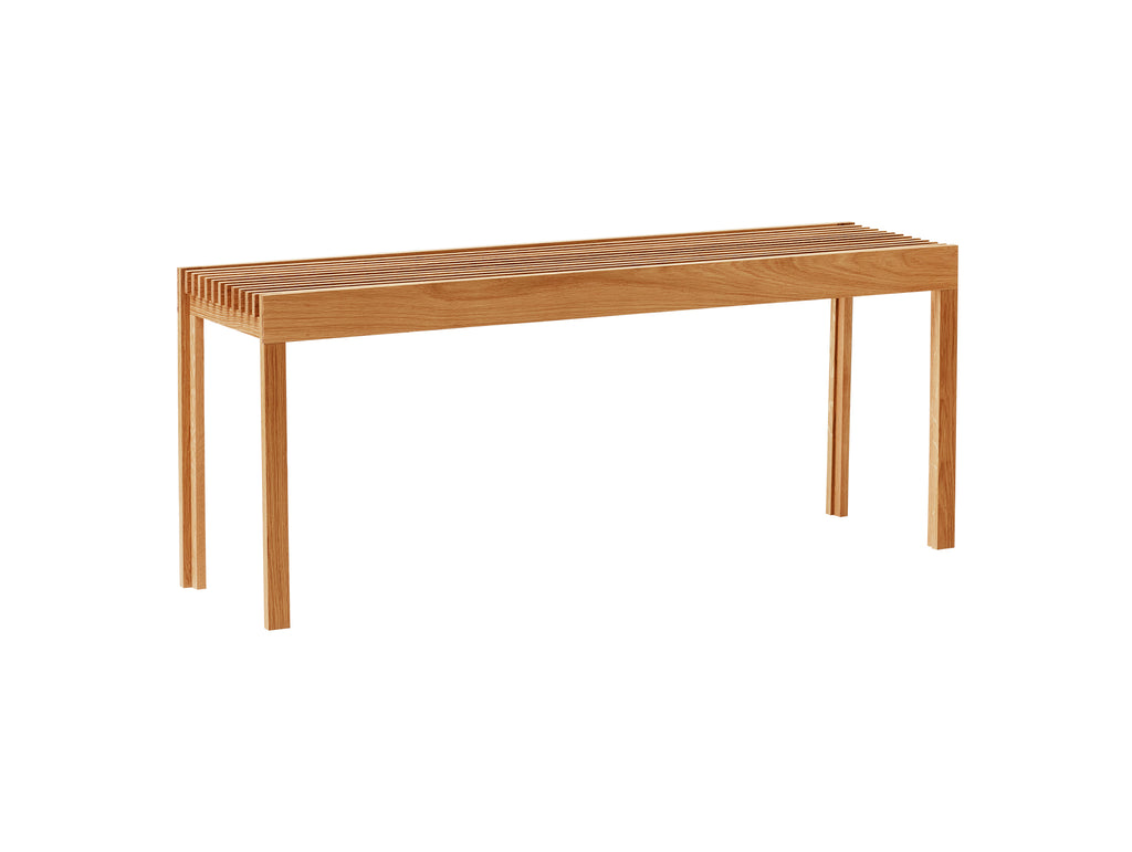 Lightweight Bench by Form and Refine - Oiled Oak