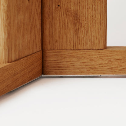 Trefoil Table by Form and Refine - Oiled Oak Detail